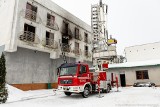 Pożar hotelu w Olecku. Z budynku ewakuowano 140 osób