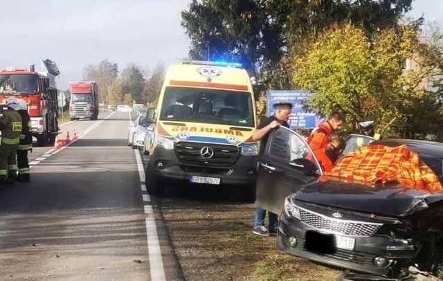 Kolizja w Rokitach. Na szczęście nikt nie ucierpiał.