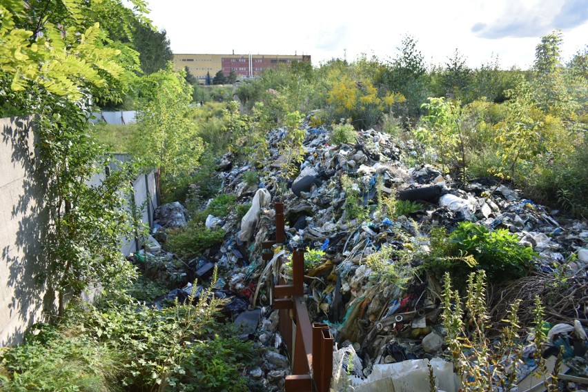 Wysypisko śmieci w Kluczach - aktualnie