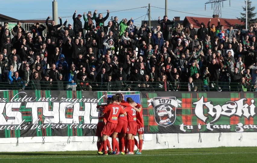 Kibice na meczu GKS Tychy - GKS Katowice 3:1 (GALERIA)