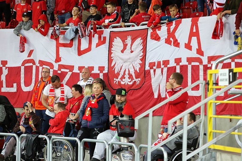 Widzew Garbarnia ZDJĘCIA kibiców ZOBACZ!               