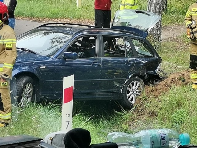 Wypadek na trasie Michałowo - Żednia