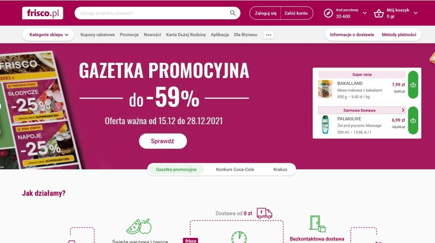 Frisco.pl - supermarket online z pełnym asortymentem...