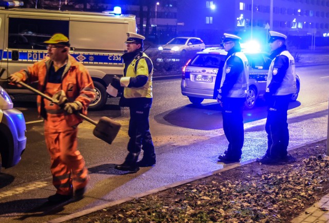 Mężczyzna potrącony wczoraj w Brodnicy przez samochód zmarł dzisiaj nad ranem