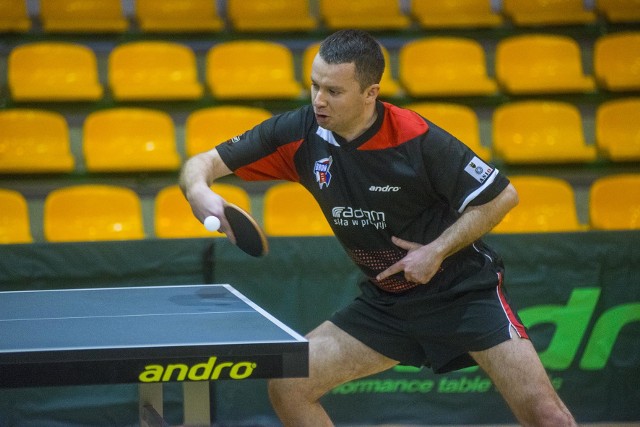 Paweł Glegoła, tenisista stołowy Broni Radom.
