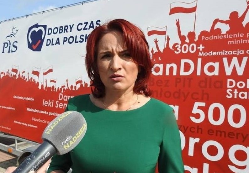 Była posłanka PiS Bernadeta Krynicka powołana przez prezydenta do rady łomżyńskich wodociągów