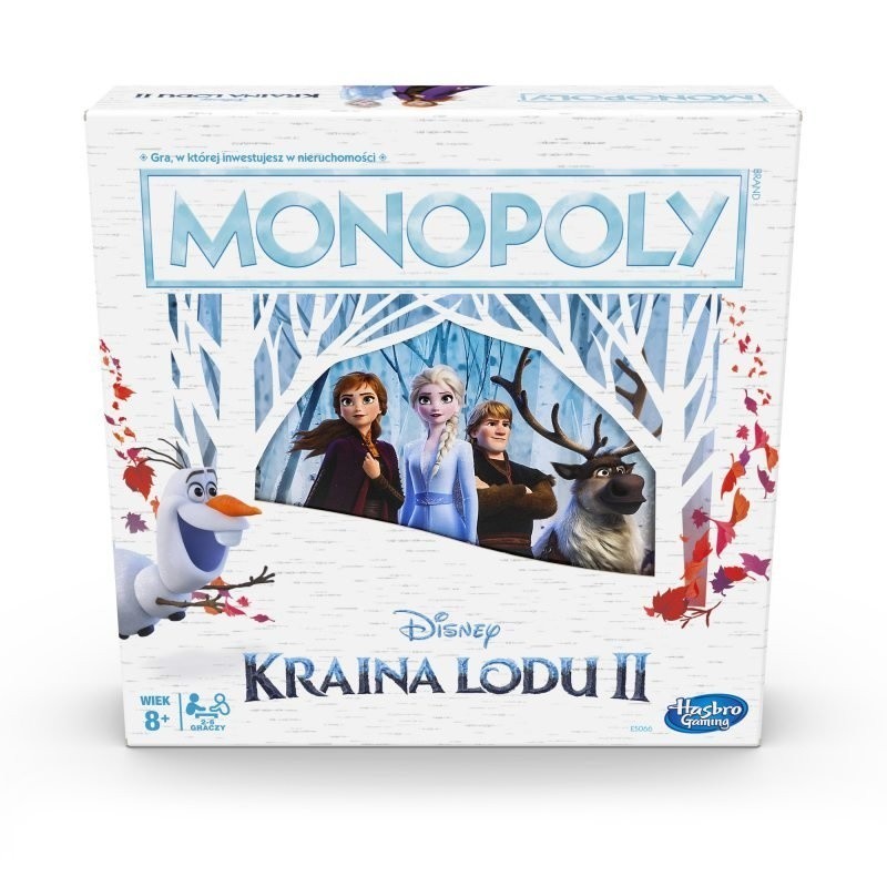 Monopoly, gra strategiczna Monopoly Kraina Lodu II...