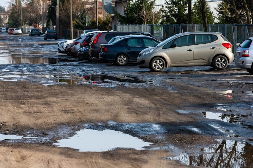 Tak wyglądają drogi Miedzynia.