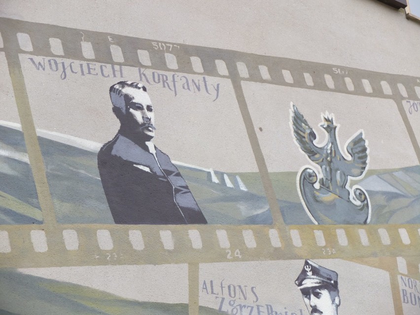 Niezwykły mural na urzędzie wojewódzkim w Opolu z okazju Święta Niepodległości
