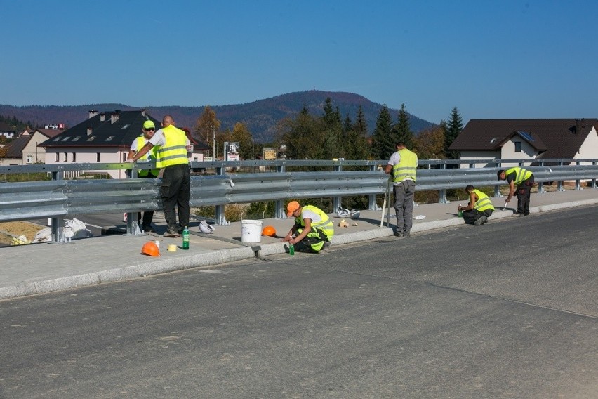 Budowa zakopianki. Kierowcy już jadą po fragmencie nowej trasy [ZDJĘCIA]