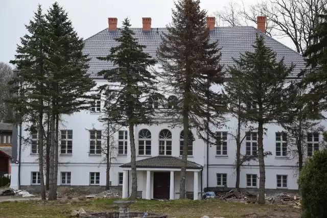 XIX-wieczny pałac w Biesowicach.