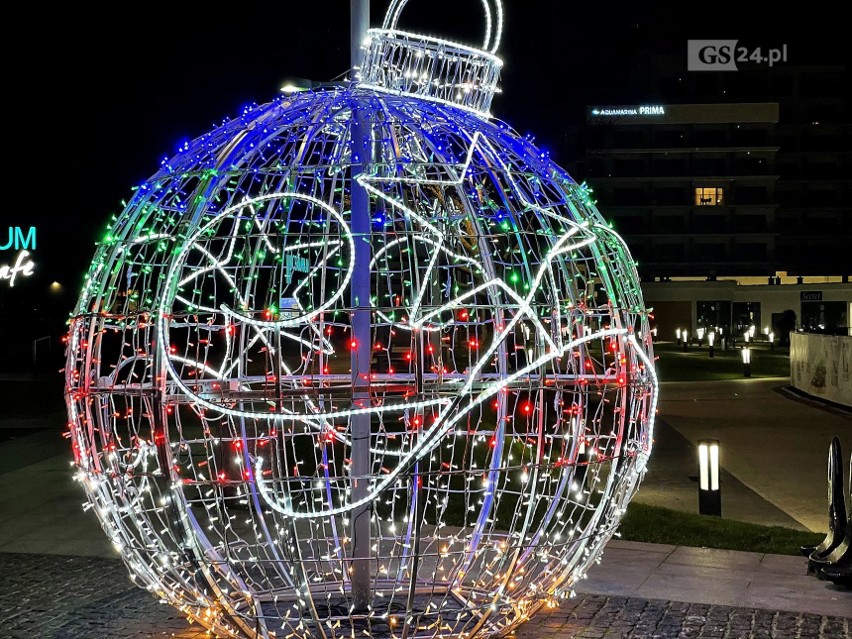 Świąteczne iluminacje w Międzyzdrojach 2020