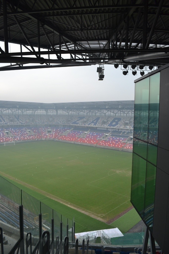 Zwiedziliśmy nowy stadion Górnika Zabrze przed otwarciem [ZDJĘCIA]