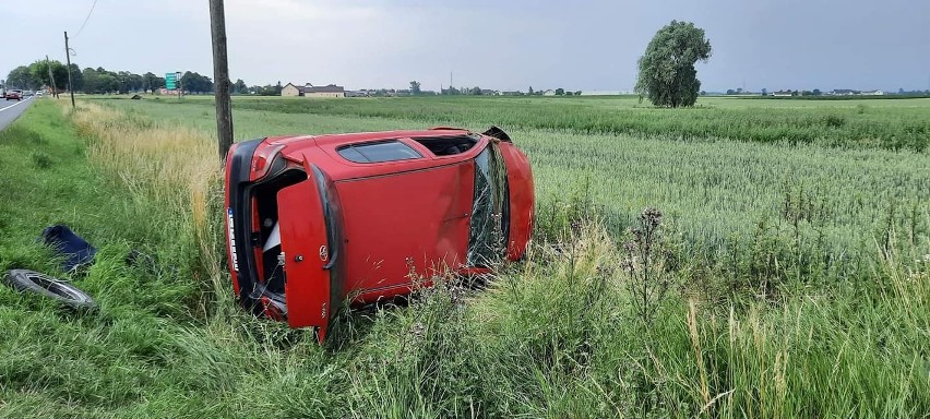 Przed południem do groźnie wyglądającego zdarzenia drogowego...