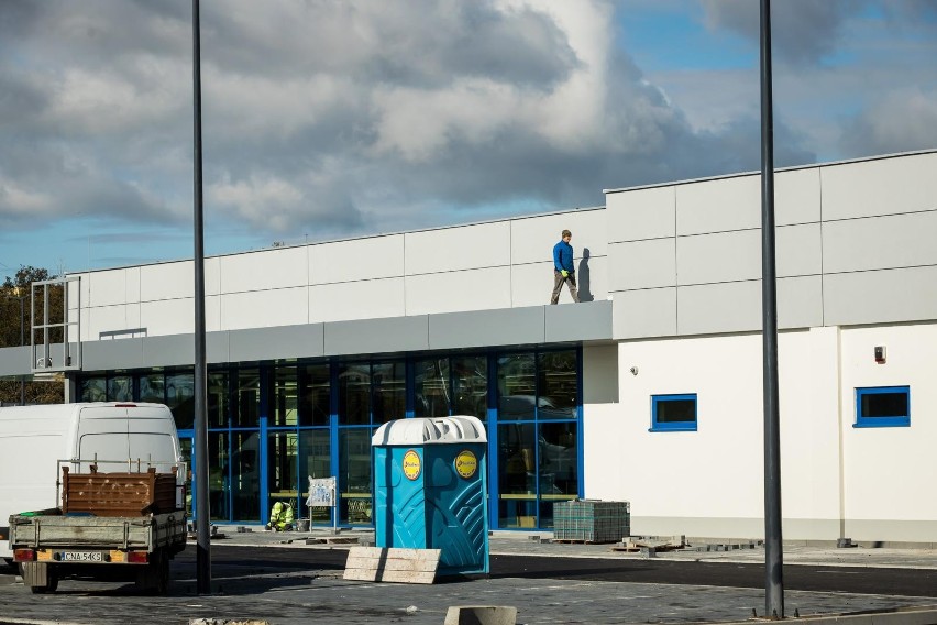 Wnętrze nowego sklepu Lidl jest już gotowe. W przyszłym...