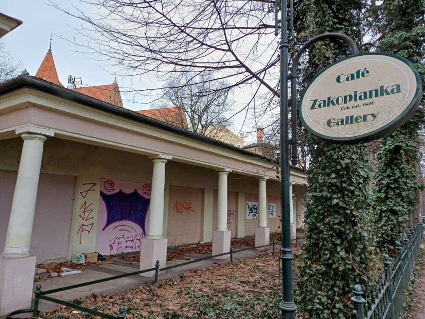 Café Zakopianka w obecnym stanie.