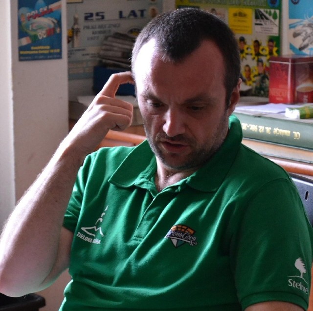 Mihailo Uvalin, trener koszykarzy Stelmetu Zielona Góra