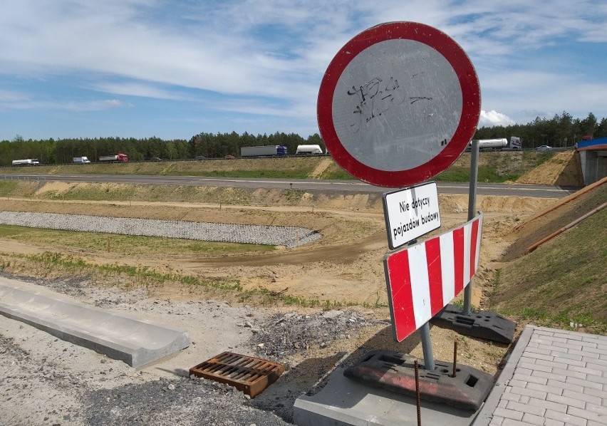 Tak wygląda niedokończony odcinek S3 Pokowice - Lubin