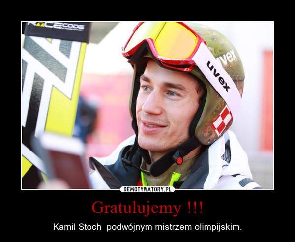 Kamil Stoch zdobył drugi złoty medal igrzysk olimpijskich