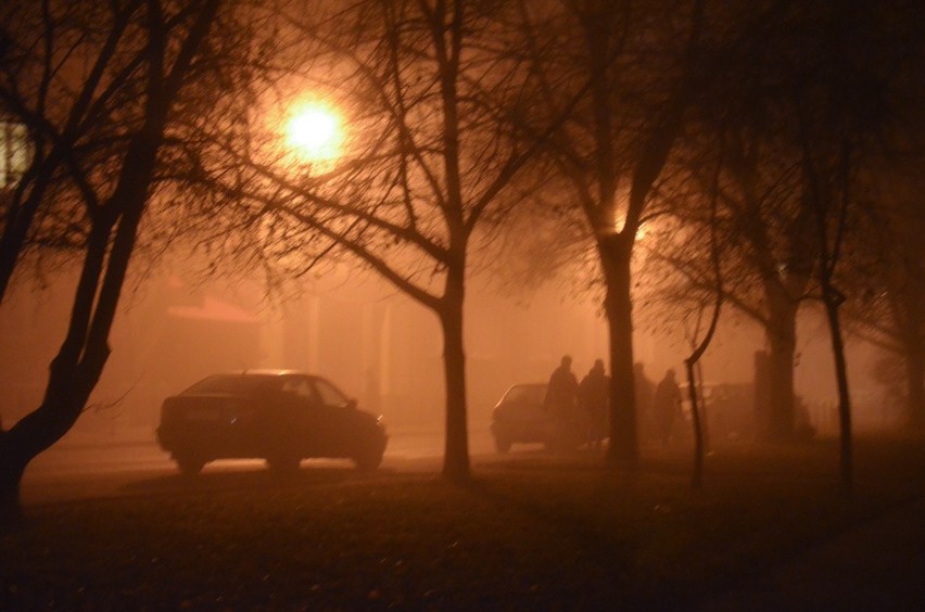 Tajemniczy Gdańsk. Zobaczcie nocne zdjęcia Gdańska spowitego mgłą