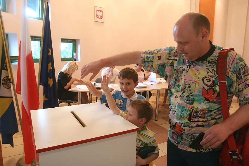 Eurowybory 2014 - głosowanie w Rudzie Śląskiej