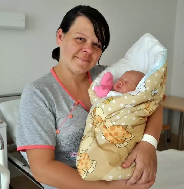 Izabela Tabaka, córka  Agnieszki i Łukasza z Chudka urodziła się 28 września o godz. 20.24.Ważyła 3500 g, mierzyła 57  cm