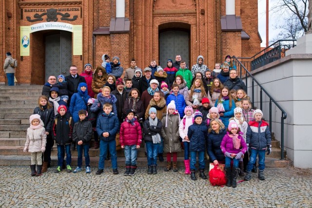 Dzieci z Litwy, które odwiedziły Białystok rok temu