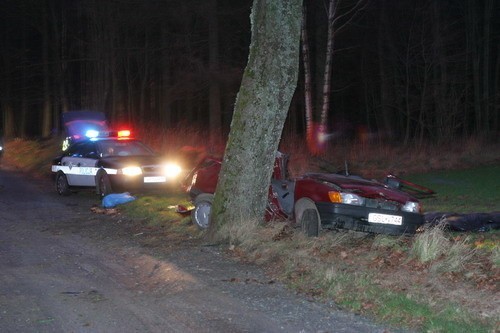 Do tragicznego zdarzenia drogowego doszlo na trasie z...