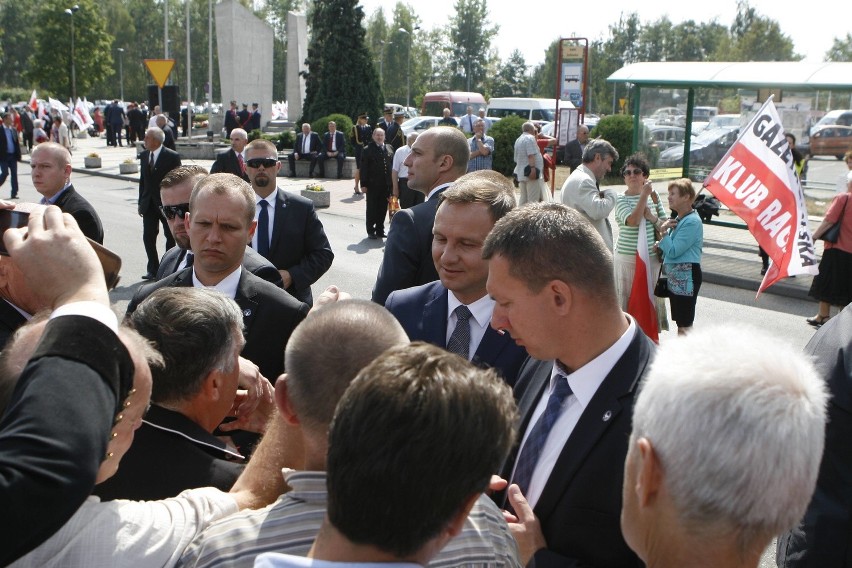 Prezydent Andrzej Duda w Jastrzębiu na uroczystościach...