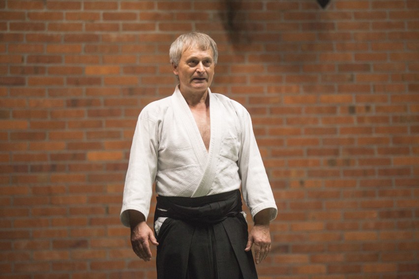 Pokaz aikido w Rondzie zaprezentowali członkowie Słupskiej...