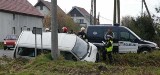 Zderzenie dwóch volkswagenów w Gościejowicach. Jedna osoba ranna