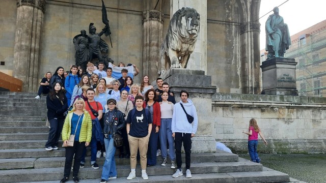 Wizyta uczniów VI LO w Monachium