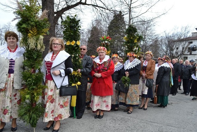 W Gorzycach zaprezentowano palmy wielkanocne