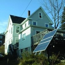 Kolektory słoneczne nie muszą znajdować się na dachu