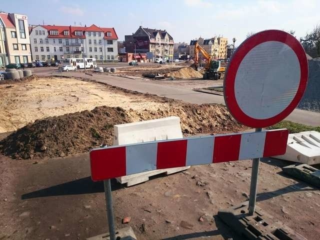 Droga prowadząca na teren dawnej rezydencji toruńskiego kata została ścięta