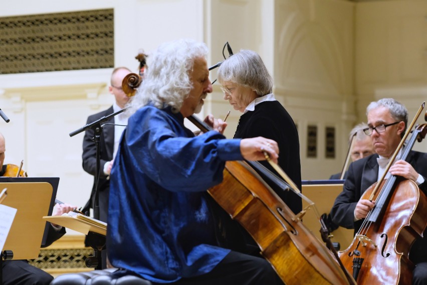 Agnieszka Duczmal, Mischa Maisky i orkiestra Amadeus