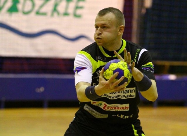 Łukasz Gradowski zdobył dla ASPR dziewięć bramek.
