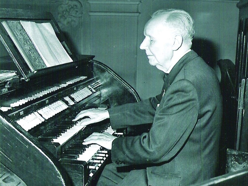 Szczepan Jankowski grał na organach przez ponad 60 lat.