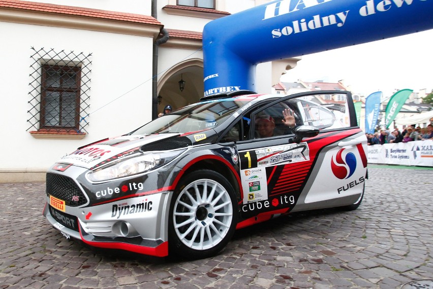 Kajetan Kajetanowicz i Jarosław Baran (Ford Fiesta R5)...