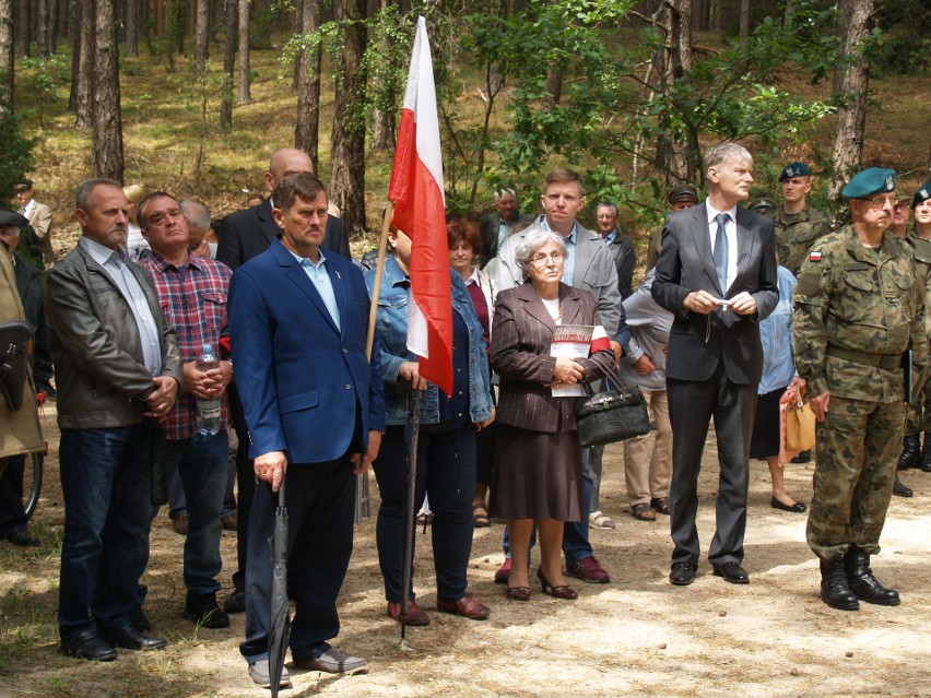 Uroczystości w 70. rocznicę wydarzeń w lasach koło Gleby gm. Kadzidło, 24.06.2018