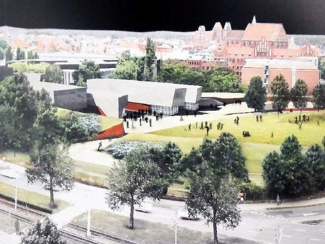 Wizualizacja sali koncertowej w Toruniu.