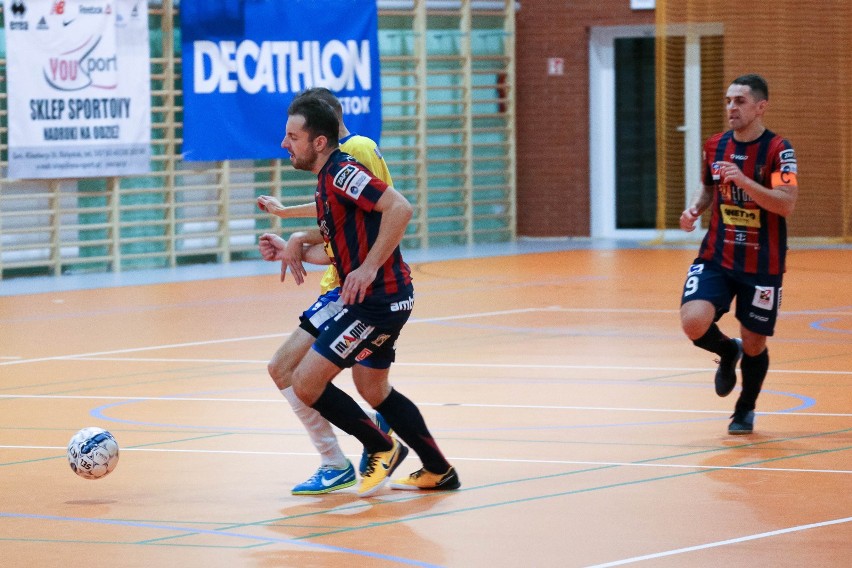 Mecz ekstraklasy futsalu MOKS Białystok - Pogoń 04 Szczecin