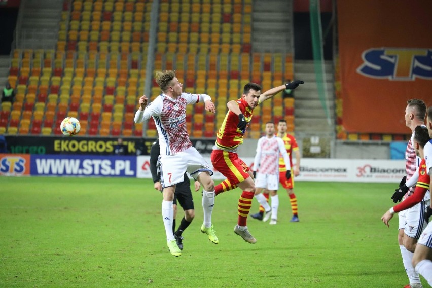 Bialystok 02.03.2019 jagiellonia bialystok - gornik zabrze...