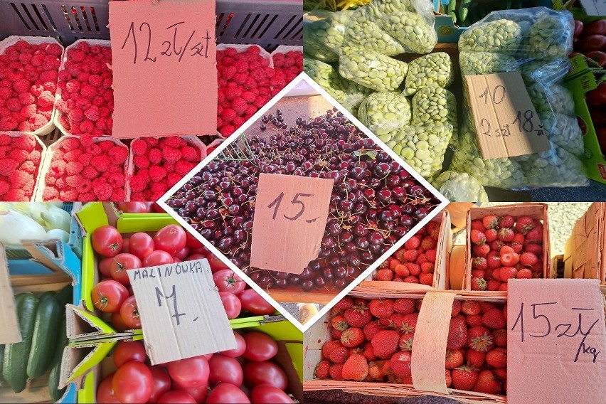 Na kolejnych slajdach sprawdźcie ceny owoców i warzyw na...