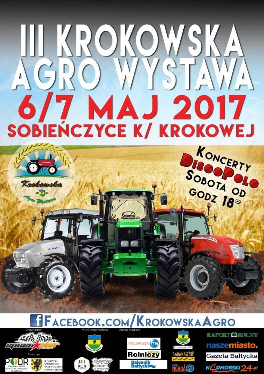 Krokowska Agro Wystawa 2017: najnowsze maszyny, Kosmokwaki, Andre