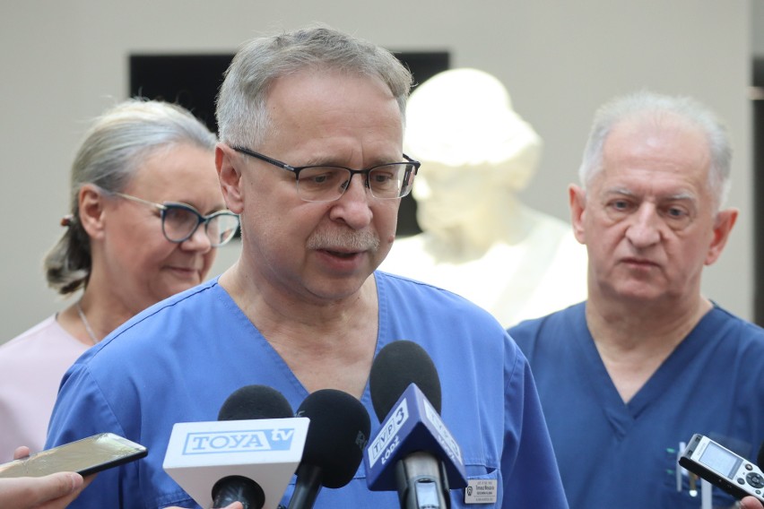 Prof. Tomasz Moszura, kardiolog interwencyjny.