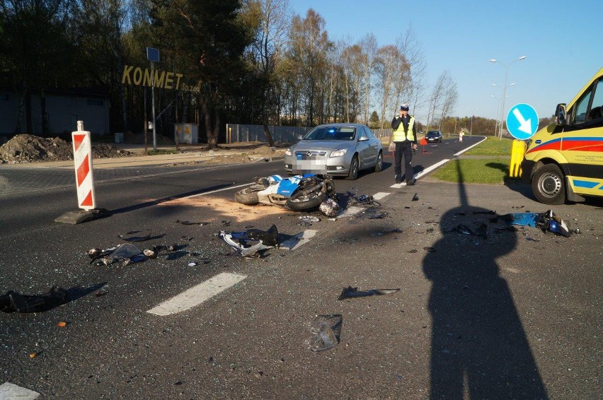 Do wypadku doszło na ul. Gdańskiej.