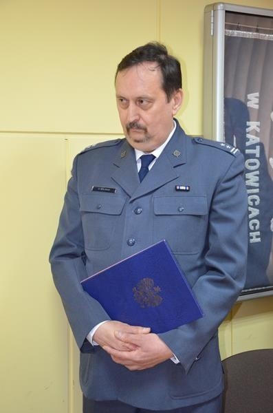 Ppłk. Andrzej Baliński, dotychczasowy dyrektor Aresztu...