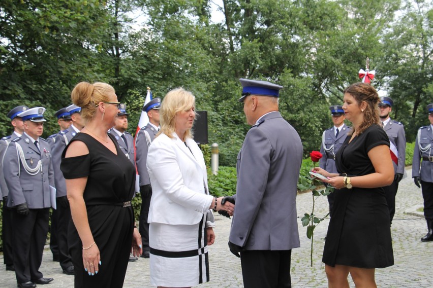 Oświęcimscy policjanci świętowali.