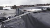 Wichura zerwała dach przedszkola w Maszewie. Zalane zostały dwie sale [WIDEO]